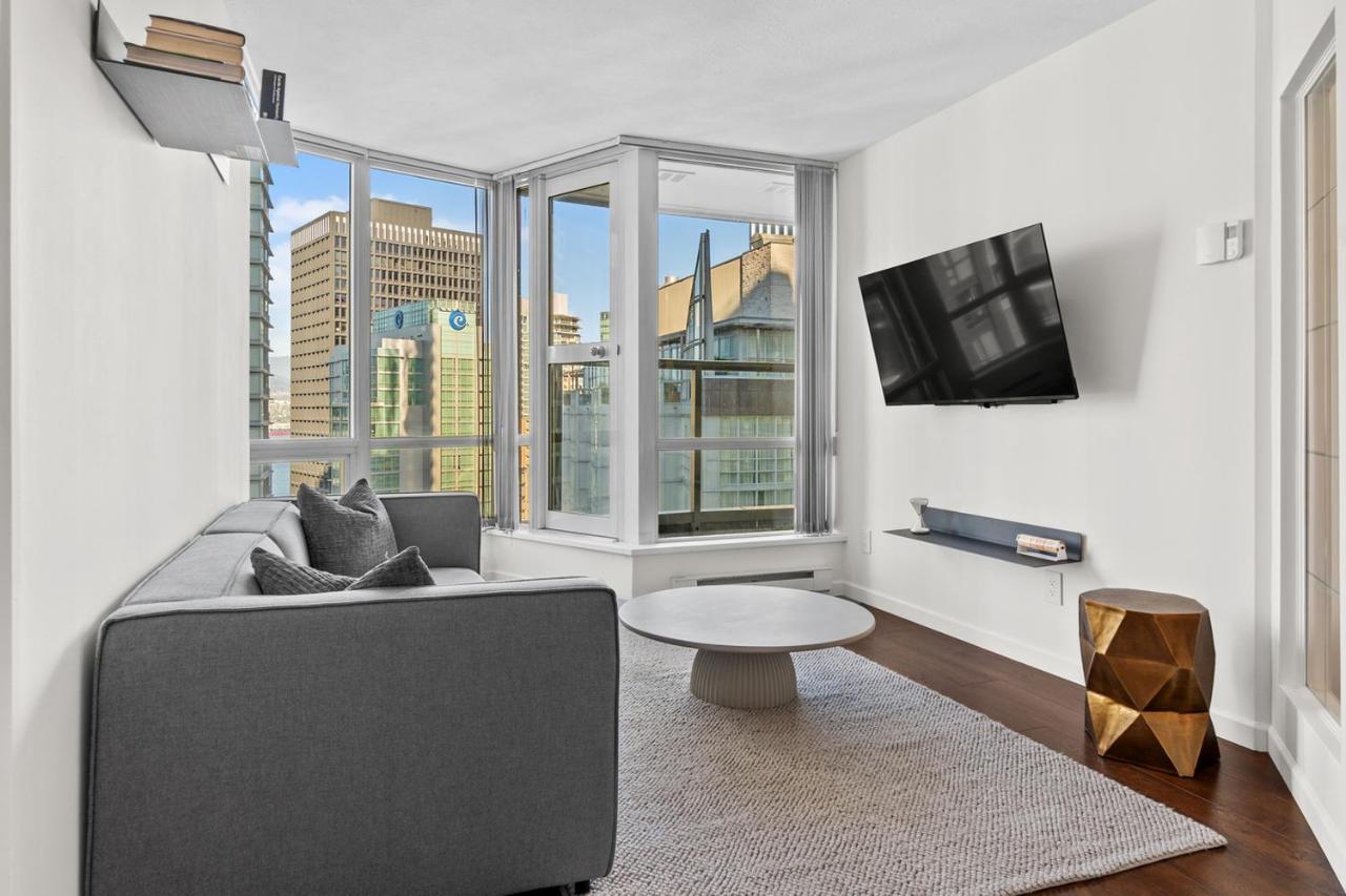 شقة Downtown Luxury 1Br Coal Harbour فانكوفر المظهر الخارجي الصورة